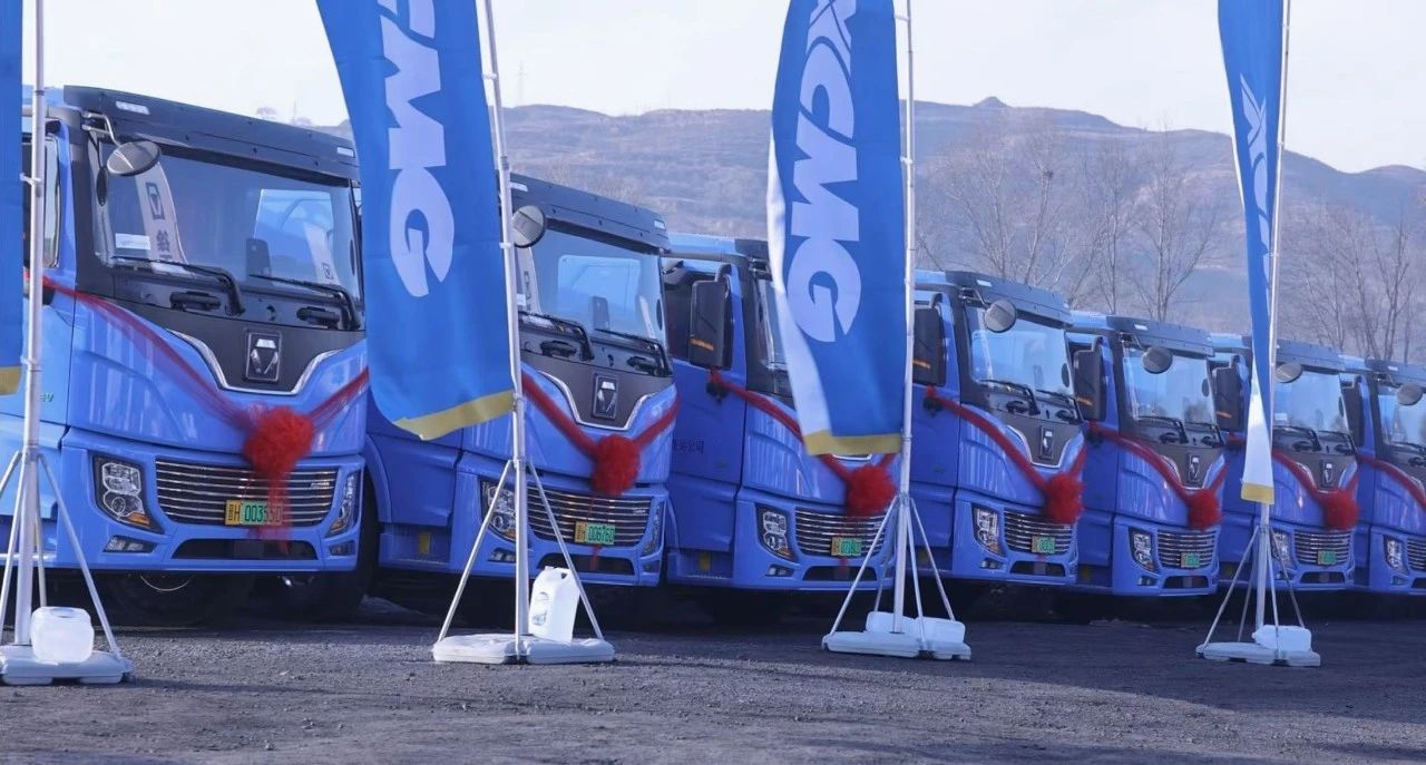 首季“开门红”！百台徐工新能源换电重卡交付山西