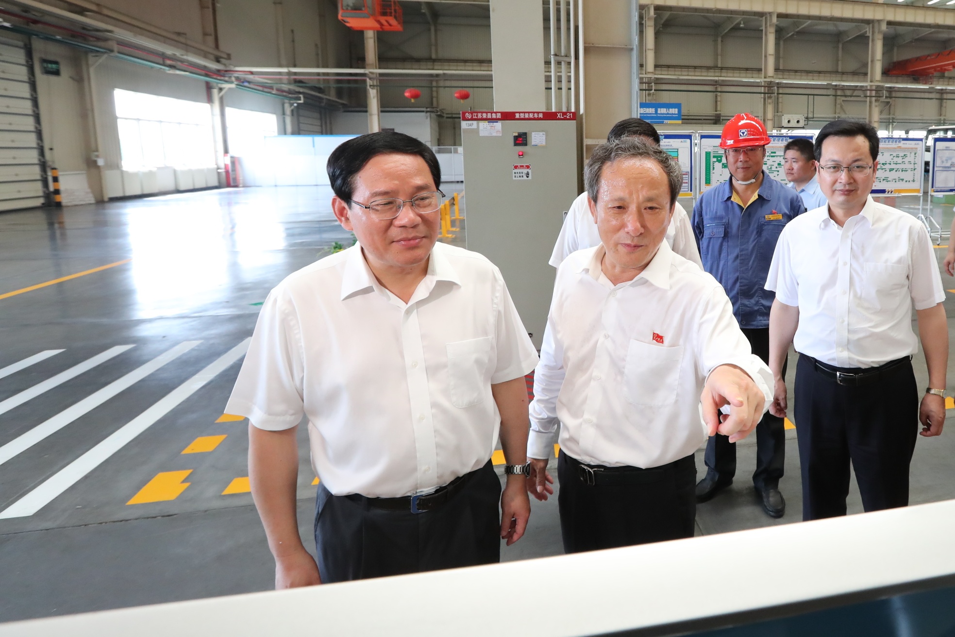 李强同志视察徐工集团