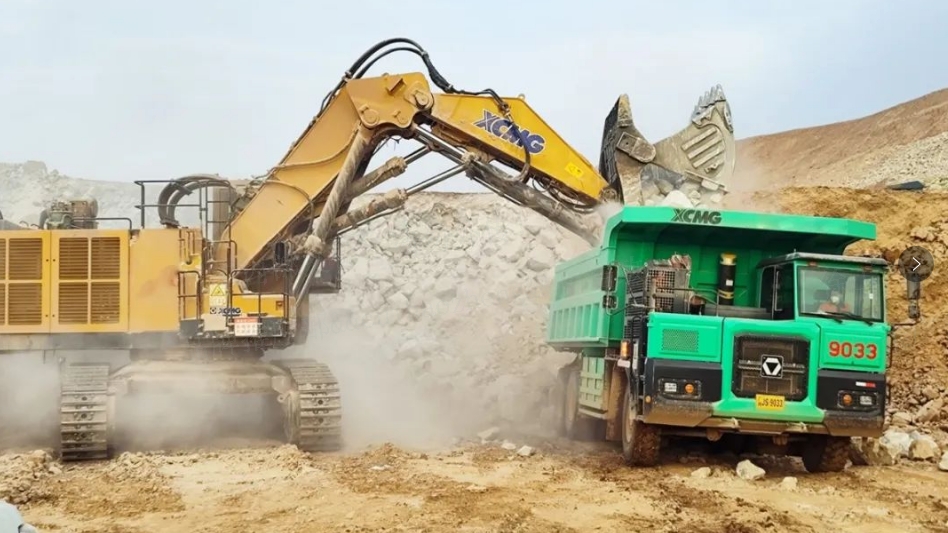 绿色高效+驻矿服务，徐工矿山机械真给力！