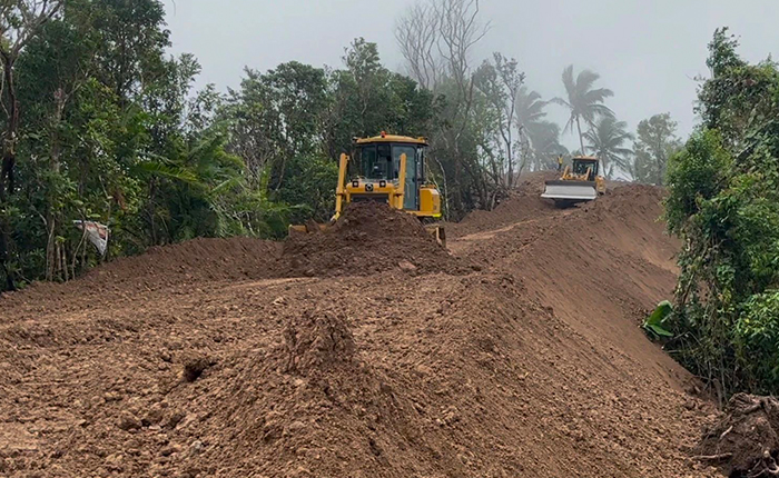 徐工D170“硬核开路”！助力东南亚国家级风电工程